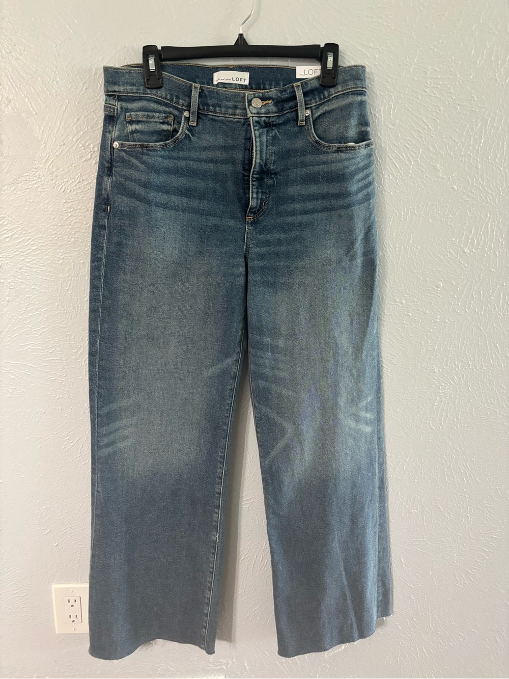 LOFT Blue Wide-Leg Women's Jeans
